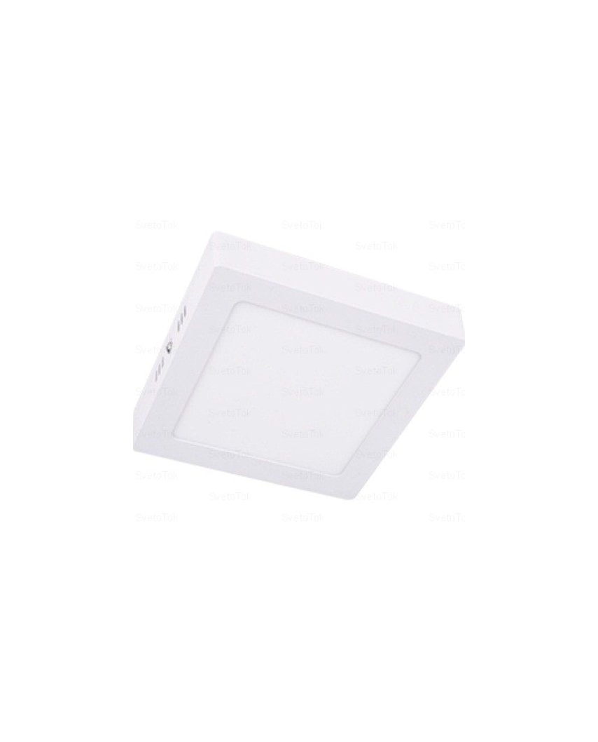 Ecola LED downlight накладной Квадратный даунлайт с драйвером 24W 220V 6500K 285x285x32