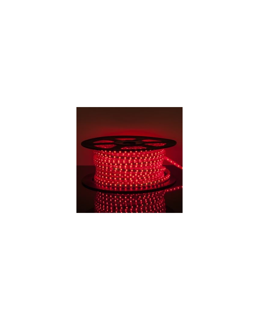 Ecola LED strip 220V STD 14,4W/m IP68 14x7 60Led/m Red красная лента 50м.