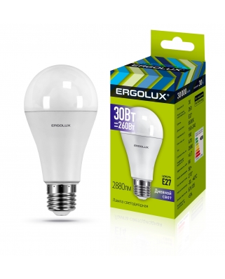 Ergolux LED-A70-30W-E27-6K (Эл