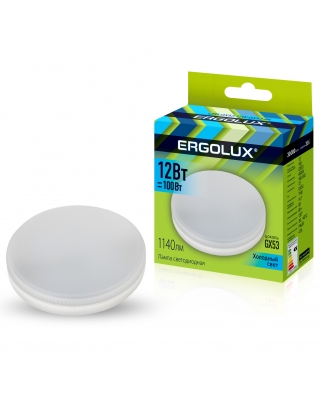 Ergolux LED-GX53-12W-GX53-4K (Эл