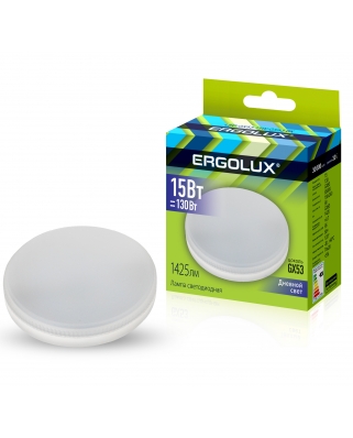Ergolux LED-GX53-15W-GX53-6K (Эл