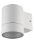 Ecola GX53 LED 8003A светильник накладной IP65 прозрачный Белый матовый 1*GX53 Цилиндр металл. 114x1