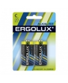 Ergolux LR14 Alkaline BL-2 (LR14 BL-2, батарейка,1.5В) (96)