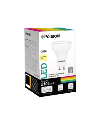 POLAROID LED3.5-GU10 Холод, арт. PL10-3,54