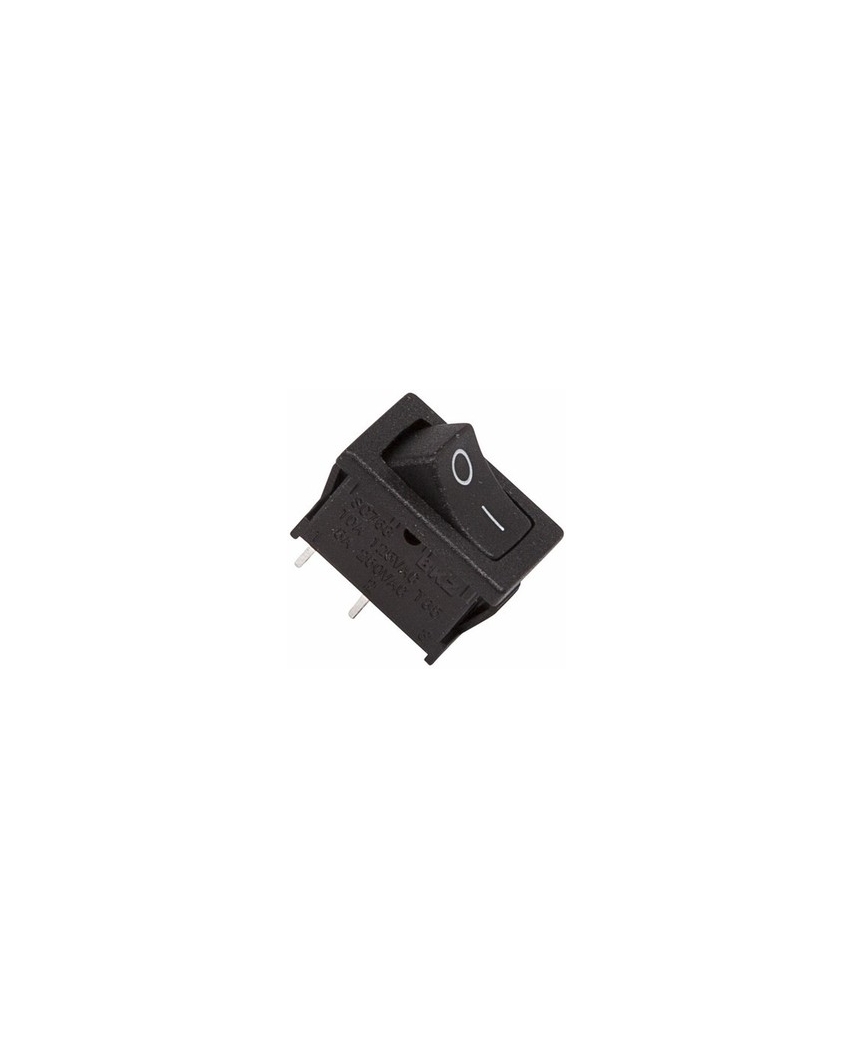 REXANT Выключатель клавишный 250V 6A (2c) ON-OFF черный mini REXANT (10/10/5000) 36-2110