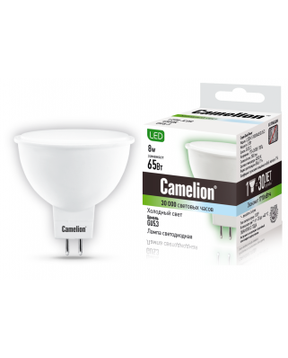 Camelion LED8-S108/845/GU5.3 (Эл.лампа светодиодная 8Вт 220В)