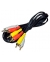 REXANT Шнур 3*3 RCA 1.5м 17-0202