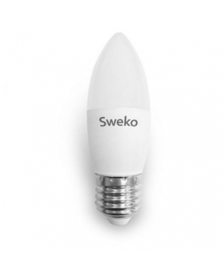 Sweko 42LED-C35-10W-230-6500K-E27 Светодиодная лампа 38759