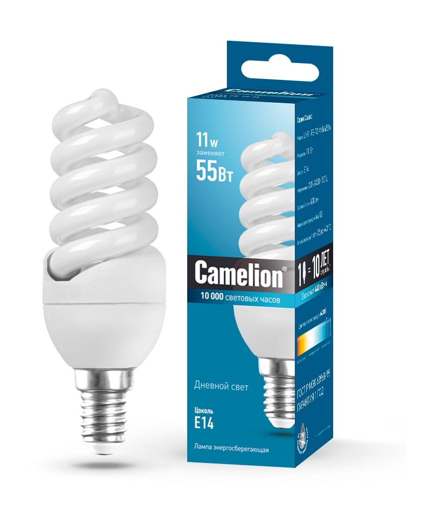 Camelion LH11-FS-T2-M/864/E14 (энергосбер.лампа 11Вт 220В)