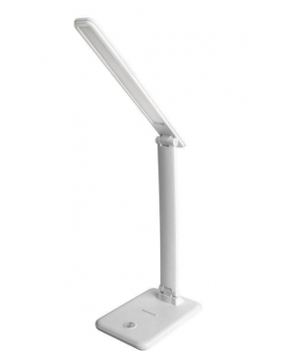 Ultraflash UF-730 С01 белый (LED настольный светильник, 11 Вт, 3 уровня яркости) (30)