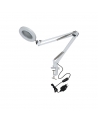 Uniel TLD-568 White 8W C увеличительным стеклом cветил. настол.Dimmer/X5 LED/300Lm/2700-5500K