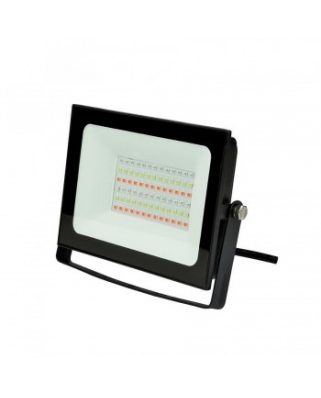Uniel ULF-F60-30W/RGB IP65 200-240В BLACK Прожектор светодиодный. Мультиколор. Пульт ДУ (в/к). Корпу