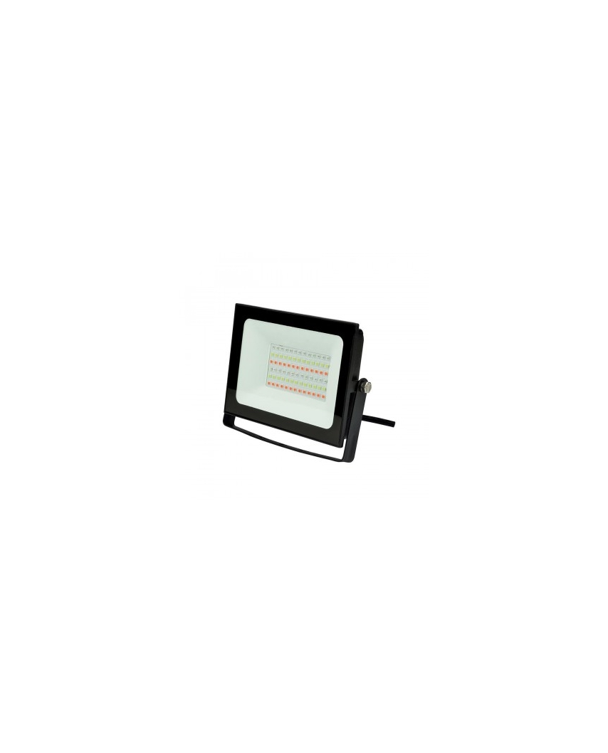 Uniel ULF-F60-30W/RGB IP65 200-240В BLACK Прожектор светодиодный. Мультиколор. Пульт ДУ (в/к). Корпу