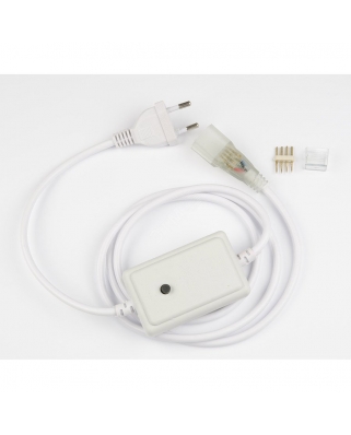UCX-SP4/N22 WHITE 1 STICKER Провод электрический для светодиодных лент ULS-N22 RGB NEON 220В, 8x18мм