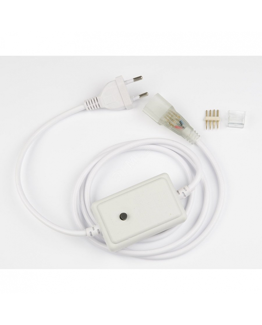 UCX-SP4/N22 WHITE 1 STICKER Провод электрический для светодиодных лент ULS-N22 RGB NEON 220В, 8x18мм