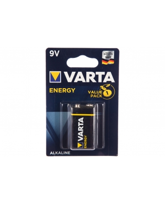 VARTA 6LR61 BL1 Alkaline 9V ENERGY Крона 4122) (1/10/50) Батарейка 