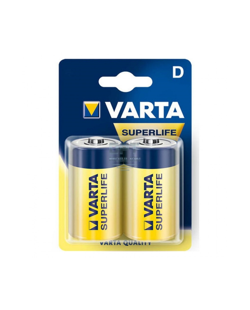 VARTA R20 D BL2 Heavy Duty 1.5V SUPERLIFE (2020) (2/24/120) Батарейка 