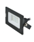 Volpe-ULF-Q513 10W/3000K IP65 220-240В BLACK Прожектор светодиодный. Теплый белый свет (3000К).