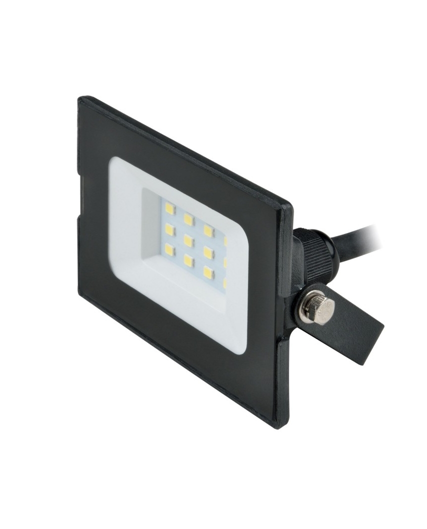 Volpe-ULF-Q513 10W/3000K IP65 220-240В BLACK Прожектор светодиодный. Теплый белый свет (3000К).