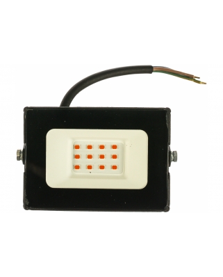 Volpe-ULF-Q513 10W/RED IP65 220-240В BLACK Прожектор светодиодный. Красный свет. Корпус черный. TM ,