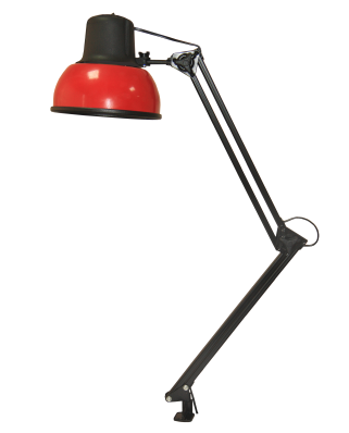 Бета-К светильник (без лампы) (МС,Е27, настольный, 60 Вт, 220 В, красный)