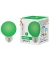 Volpe LED-G60-3W/GREEN/E27/FR/С Лампа декоративная светодиодная. Форма "шар", матовая. Цвет зеленый.