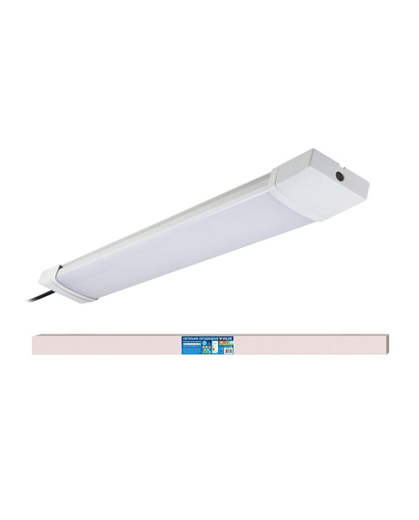Volpe ULT-Q219 36W/6500K IP65 WHITE Светильник светодиодный влагозащищенный накладной. (6500K)