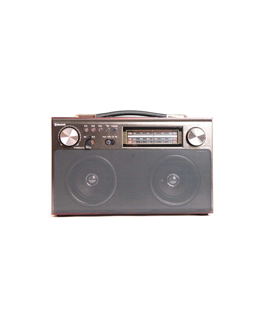 Радиоприемник "БЗРП РП-322",УКВ64-108МГц,бат4*R20,220V,ак1400mA,USB/SD/microSD/AUX/BT,2дин,6мм шайба