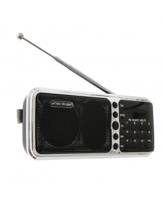 Радиоприемник "Сигнал РП-226BT", FM 76-108МГц, акб 1100mA/h, USB/microSD, дисплей
