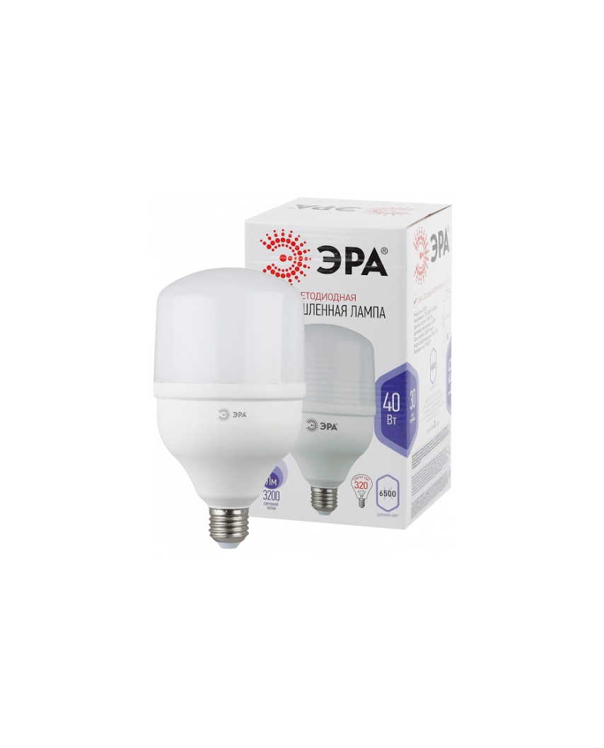 ЭРА Лампа светодиодная LED smd POWER 40W-6500-E2