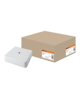 TDM Коробка распаячная КР 75х75х20 ОП белая IP40 SQ1401-0203