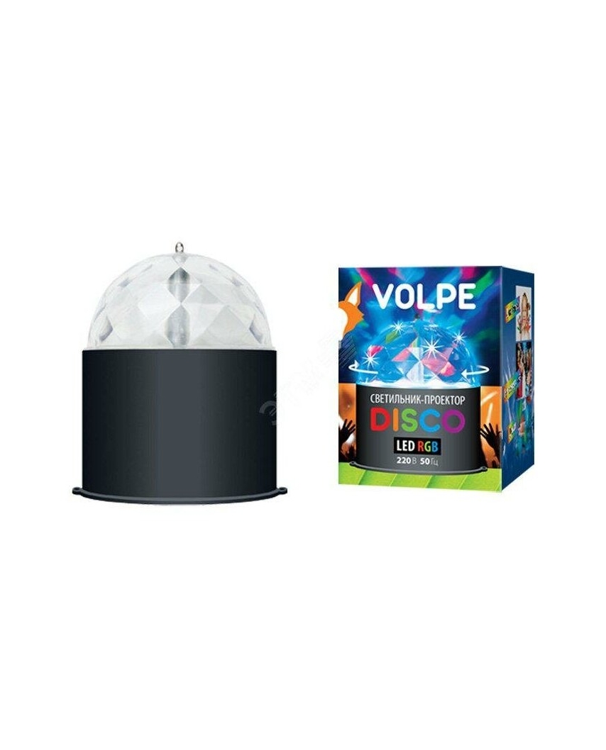 VOLPE ULI-Q302 DISCO многоцветный Светодиодный светильник-проектор напряжение 220В