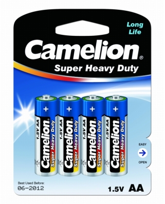 Camelion R06 Blue BL-4 (батарейка, 1,5В) (48/960)