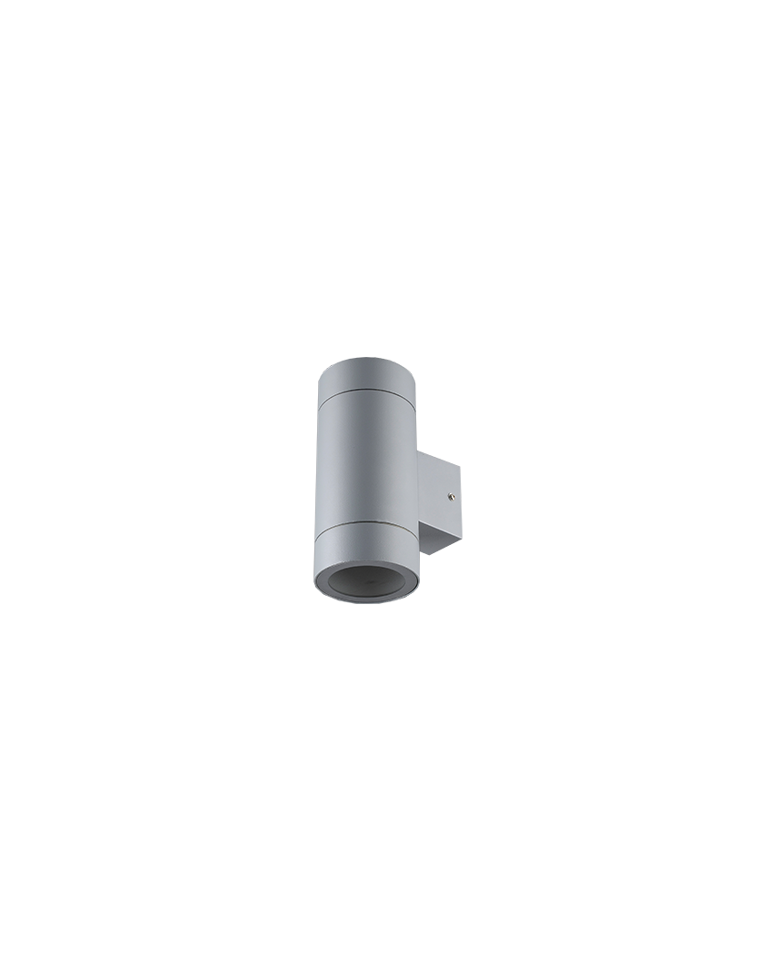 Ecola GX53 LED 8013A светильник накладной Серый матовый IP65 прозрачный Цилиндр металл