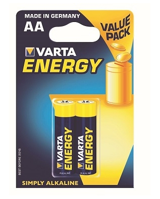 VARTA LR06 AA BL2 Alkaline 1.5V ENERGY (4106) (2/40/200)