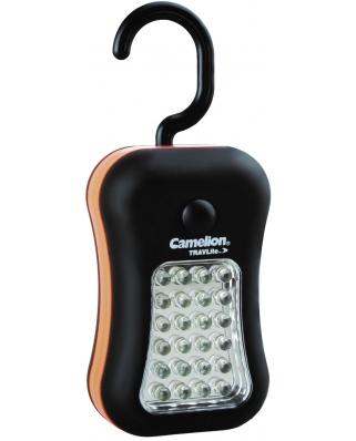 Camelion SL7280-BP (автомобильный фонарь, 24+4 LED, 3XR03, пластик, магнит, подвес, блистер)