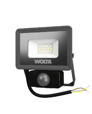 WOLTA Светодиодный прожектор WFL-10W/06S 10Вт 5700K P65 1800лм с выносным датчиком