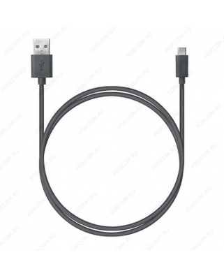 Кабель USB ROBITON P6 USB A - Type-C, Charge&Sync, 1м черный PH1