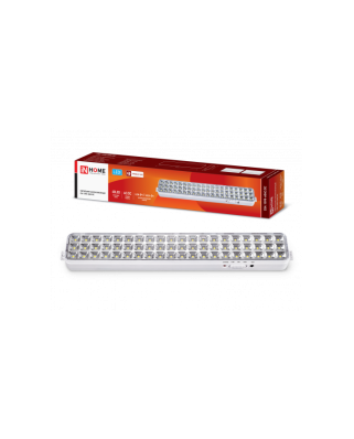 IN HOME Светильник светодиод аварийный СБА 1098-60AC/DC 60 LED 2.0Ah lithium battery AC/DC IN HOME