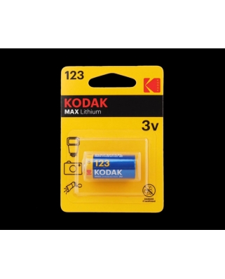 Kodak MAX CR 123 BL-1 (K123LA) Элемент питания (6/12/5760)