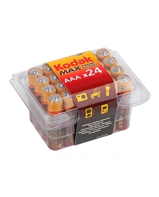 Kodak MAX LR03-24 plastic box [24 3A PVC] Элемент питания (24/480/