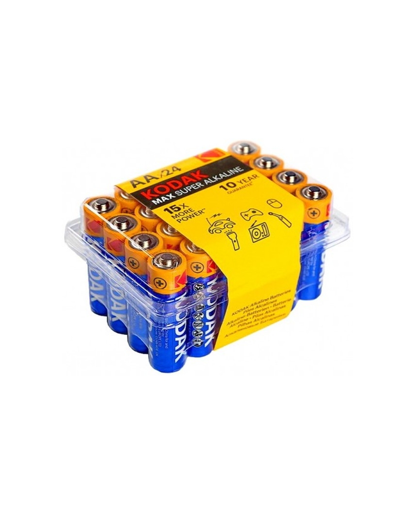 Kodak MAX LR6 24 plastic box [24 AA PVC] Элемент питания (24/480)