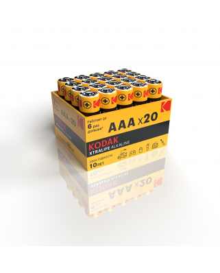 Kodak XTRALIFE LR03-20 bulk Alkaline Элемент питания (20/360)