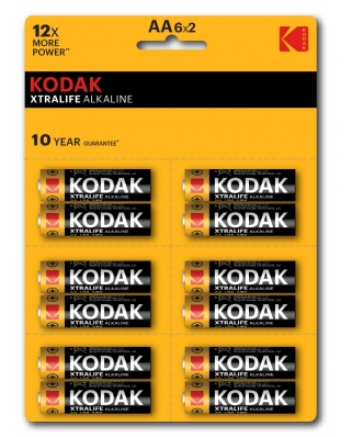Kodak XTRALIFE LR6 12BL Элемент питания (6x2BL) [KAA-2x6 perf] (144/576)