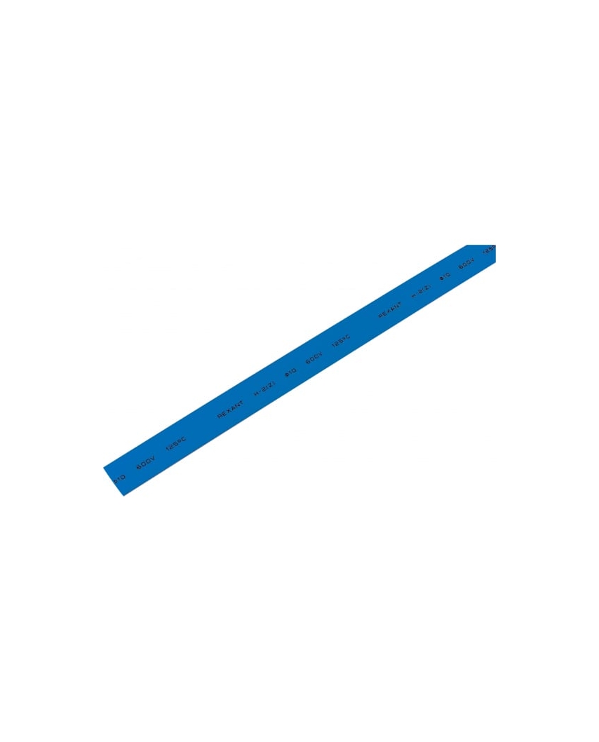 REXANT Термоусадочная трубка ТУТнг 10/5 синяя (50/50/800) 21-0006
