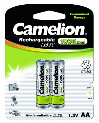 Camelion AA-1000mAh Ni-Cd BL-2(24) (ак,1