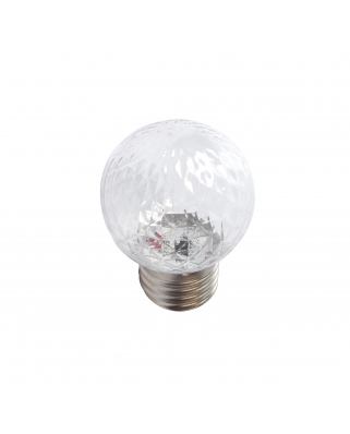 Uniel LED-D45-1W/3000K/E27/CL/С PINEAPPLE Прозрачная Лампа декоративная светодиод.Форма "Ананас"