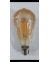 Uniel LED-ST64-5W/AMBER/E27/VLF Лампа светодиодная Vintage. Форма «конус», янтарная колба. Картон.