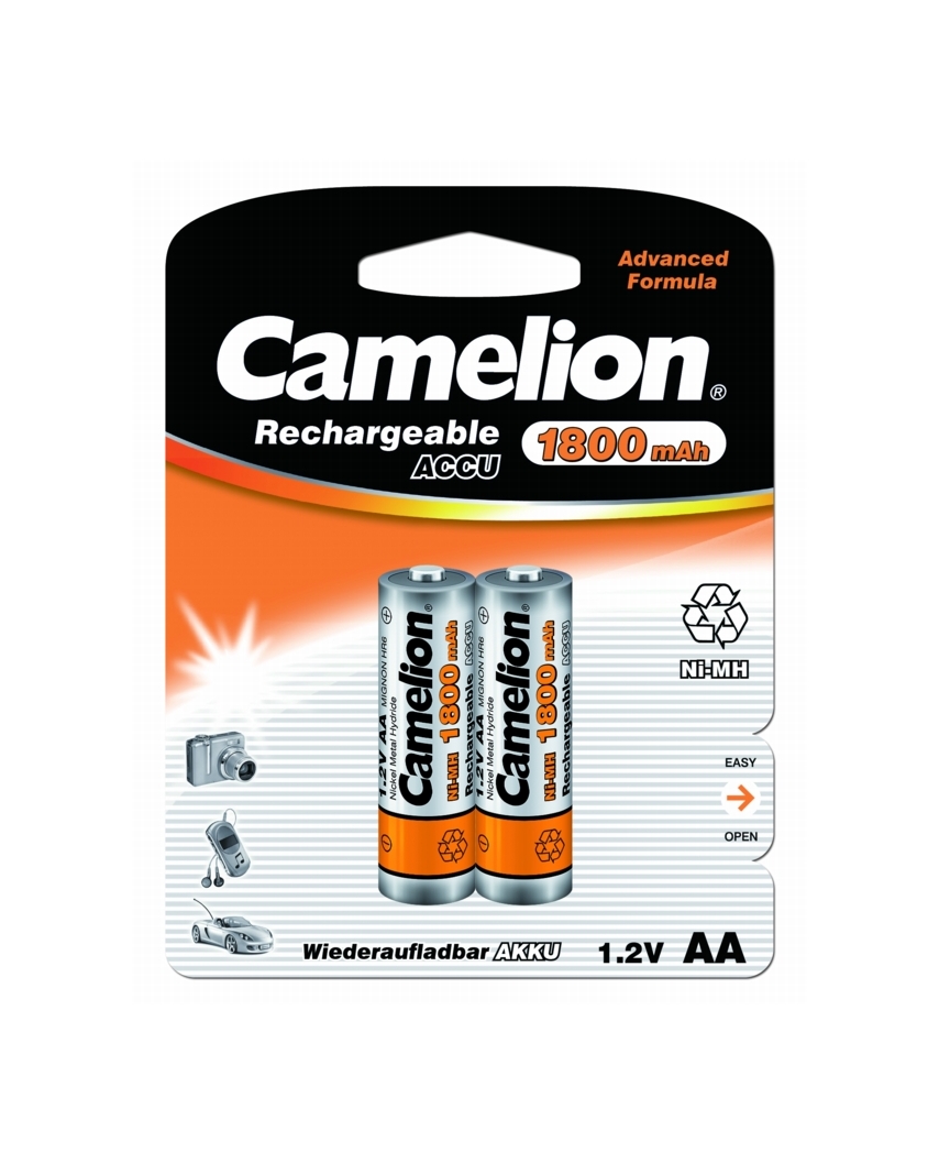 Camelion AA-1800mAh Ni-Mh BL-2 (ак,1