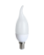 Ecola candle LED 8,0W 220V E14 4000K свеча на ветру (композит) 129x37 C4YV80ELC
